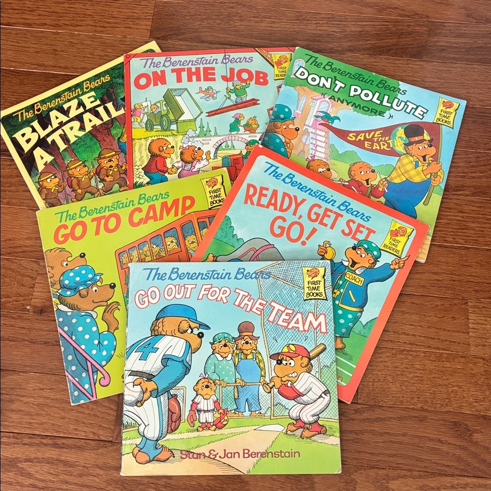 Berenstain Bears - SPORTS & OUTDOOR ACTIVITIES 6-book bundle
